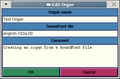 Edit Organ dialog (preview)